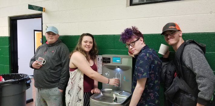 Thank you to the Canton Lions Club for our new water station filters!
